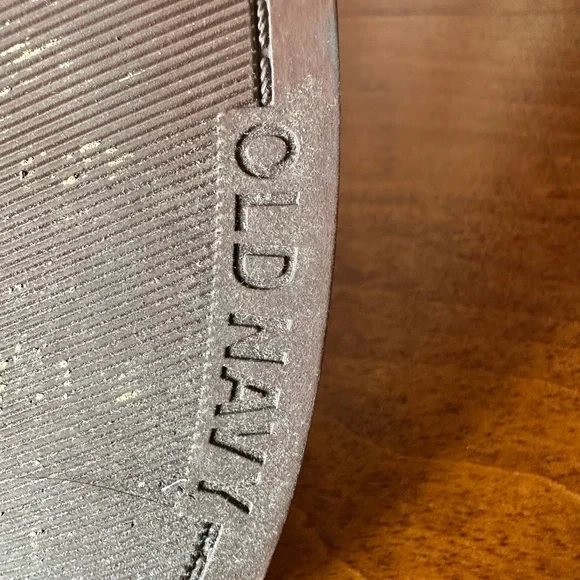 Old Navy•girl’s suede ankle boots•size 3•side zipper•brown/grey/taupe•buckle - Picture 10 of 14